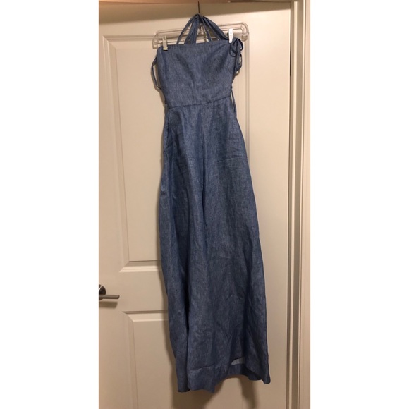 Milly Chambray Jumpsuit - Picture 4 of 7